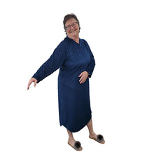 WOMEN'S NIGHTGOWN WHISPER BUBBLE NAVY