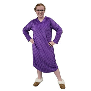 WOMEN'S NIGHTGOWN WHISPER BUBBLE PURPLE