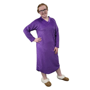 WOMEN'S NIGHTGOWN WHISPER BUBBLE PURPLE