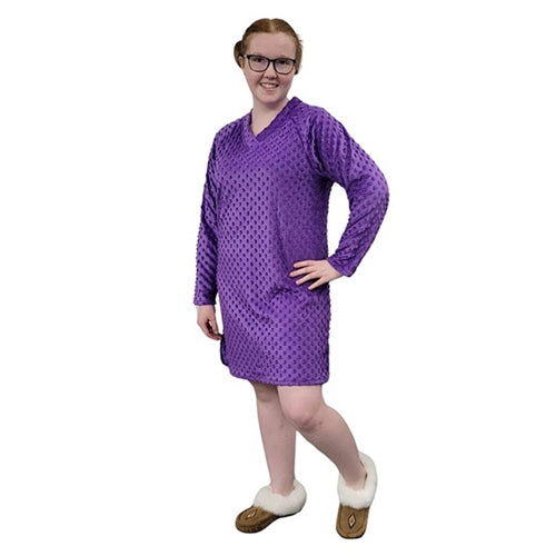 WOMEN'S NIGHTIE WHISPER BUBBLE PURPLE