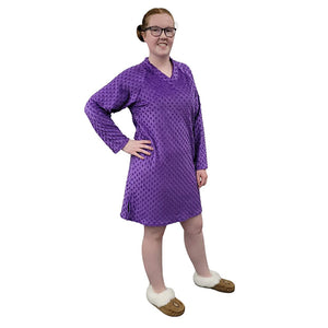 WOMEN'S NIGHTIE WHISPER BUBBLE PURPLE