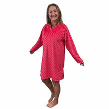 WOMEN'S NIGHTIE WHISPER BUBBLE RED