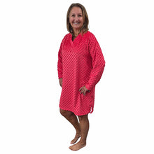WOMEN'S NIGHTIE WHISPER BUBBLE RED