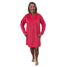 WOMEN'S NIGHTIE WHISPER BUBBLE RED