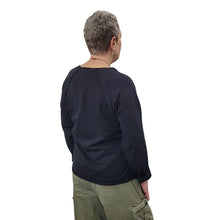 WOMEN'S SCRAP SWEATSHIRTS BAMBOO FRENCH TERRY BLACK