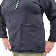 WOMEN'S SCRAP SWEATSHIRTS BAMBOO FRENCH TERRY BLACK