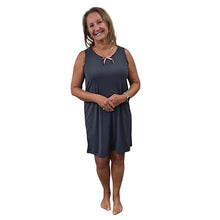 WOMEN'S SLEEVELESS DRESS DARK GREY