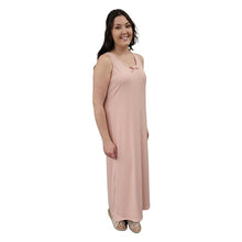 WOMEN'S SLEEVELESS LONG DRESS BALLERINA PINK