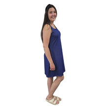 WOMEN'S SQUARE NECK TANK DRESS DENIM