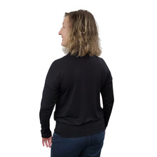 WOMEN'S TONI TOP LONG SLEEVE BAMBOO BLACK