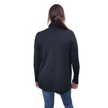 WOMEN'S TORI TOP LONG SLEEVE BAMBOO BLACK