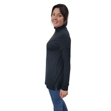 WOMEN'S TORI TOP LONG SLEEVE BAMBOO BLACK