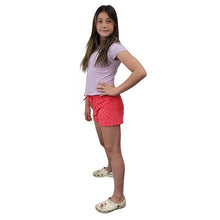 YOUTH PJ SHORTS WHISPER BUBBLE RED