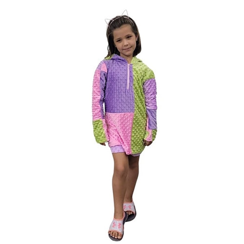 YOUTH SCRAP ZIP HOODIE WHISPER BUBBLE COLOURS