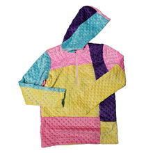 YOUTH SCRAP ZIP HOODIE WHISPER BUBBLE COLOURS