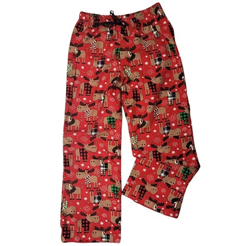 YOUTH SLEEP PANTS CHRISTMAS MOOSE