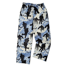YOUTH SLEEP PANTS HOCKEY BLUE