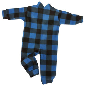 INFANT ONESIE BUFFALO CHECK BLUE Made in Canada