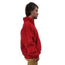 1-4-zip-pullover-berber-red-w-manitoulin-island-leather-patch