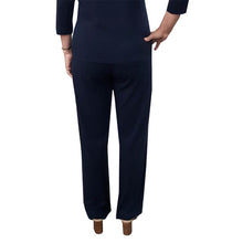 LADIES BAMBOO CASUAL PANTS NAVY Made in Canada