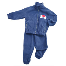 CHILD CANADA BOMBER JACKET SET NAVY Made in Canada