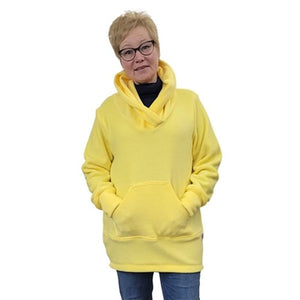 womens-hooded-tunic-arctic-fleece-yellow