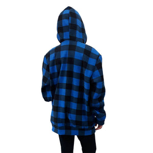 YOUTH HOODED 1/4 ZIP PULLOVER Made in Canada